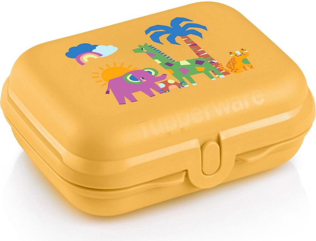 Mały bliźniak Eco+ w kolorze żółtym z motywem safari Zdjęcie produktu 