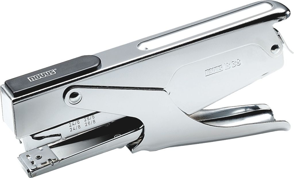 Heftzange B38 verchromt Packung mit 10 Stück