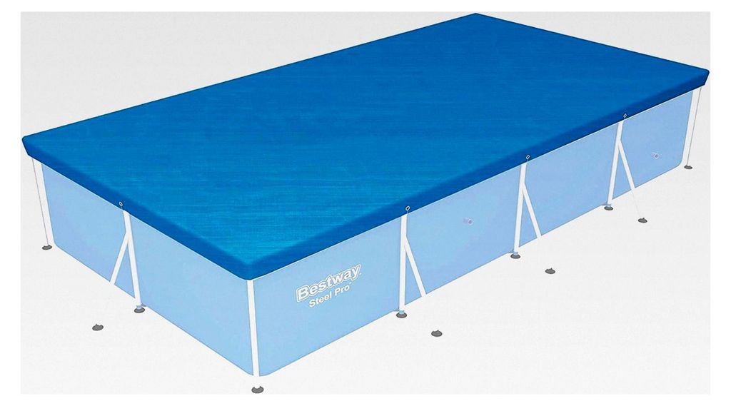 Poolabdeckung, rechteckig, 410 x 226 cm, aus Polyethylen