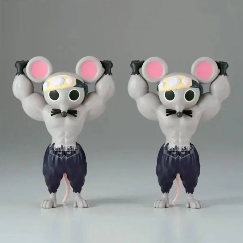 Figurine Authentique Demon Slayer Muscular Mice 9cm Qualité Banpresto