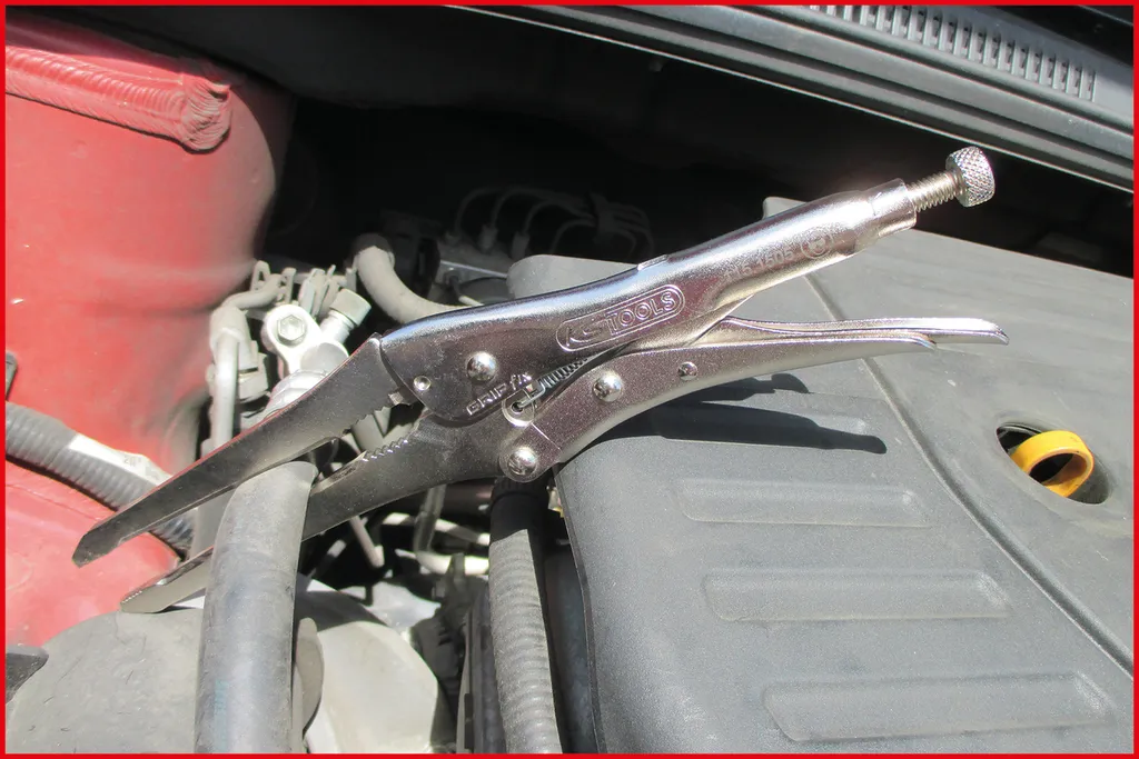 KS Tools 115.1505 Pince à sertir les cosses isolées haute précision