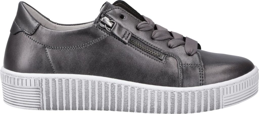 Gabor 83.334 Damenschuhe - Halbschuhe - Sneaker grau Freizeit NEU