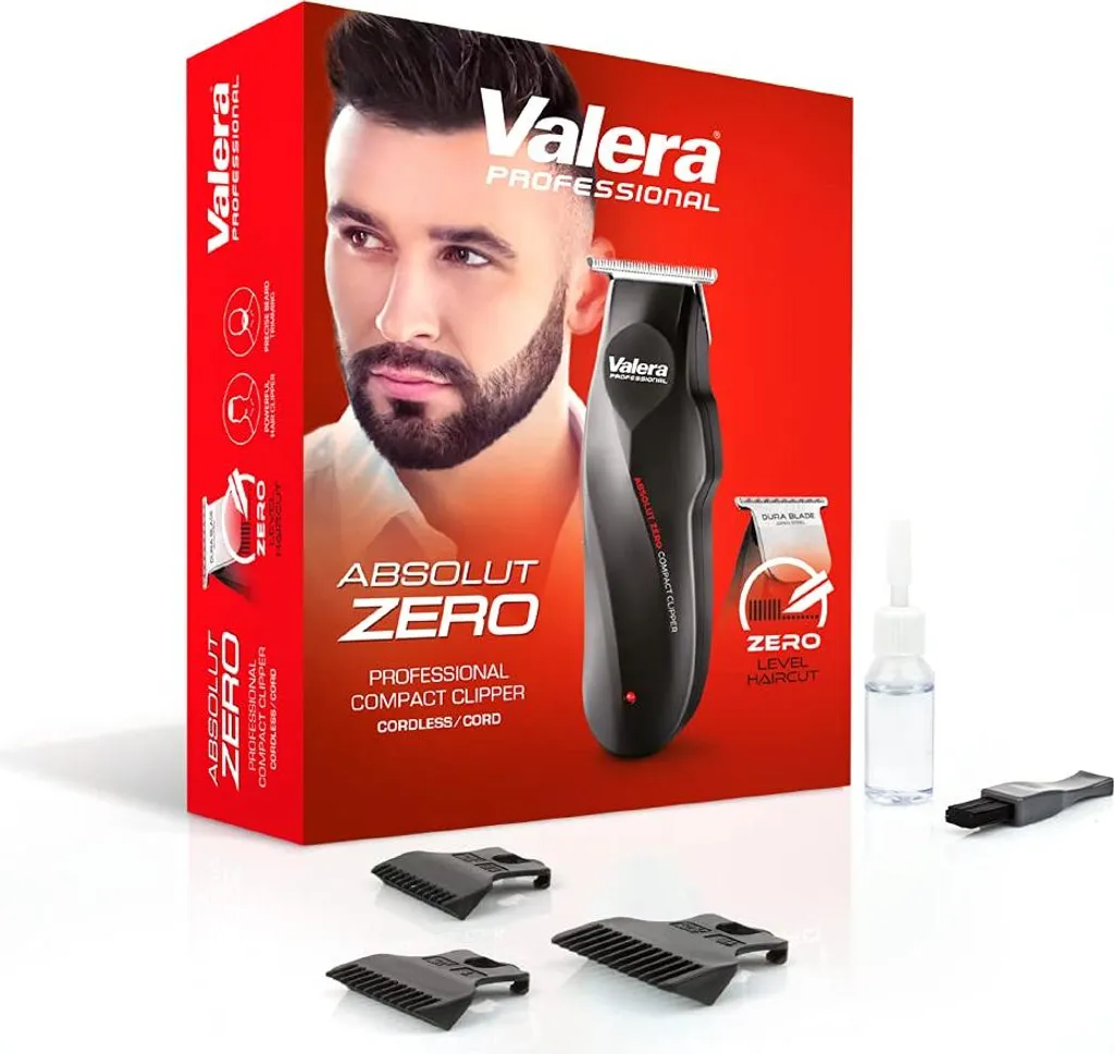 Tondeuse à Cheveux Valera Absolut Zero 658.01 pour Finitions de Précision - 19