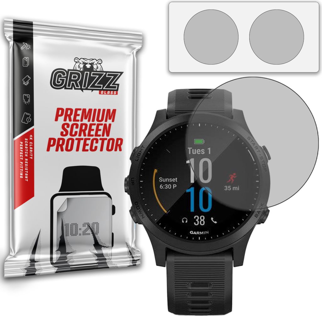 Matte Folie GrizzGlass PaperScreen für Garmin Forerunner 945