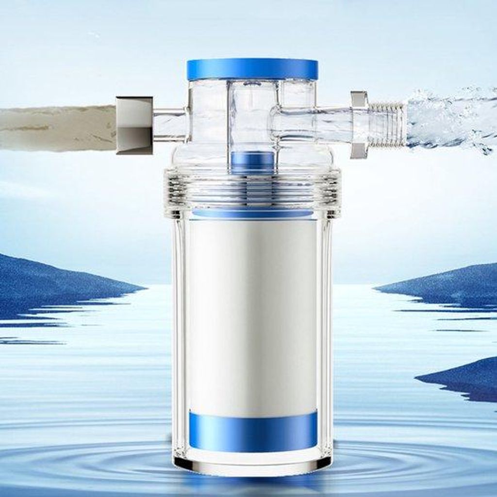 Wasserfilter für Duschen und Waschmaschinen, sowie Wasserfilter für Küchen und Badewannenarmaturen.