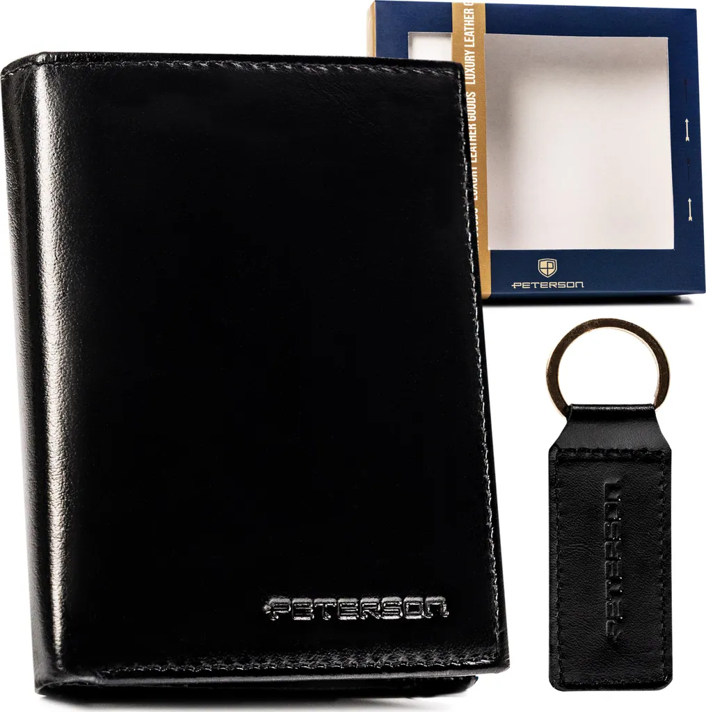 Recensione Portafoglio Peterson 1542-KCS: Vera Pelle e Funzioni RFID