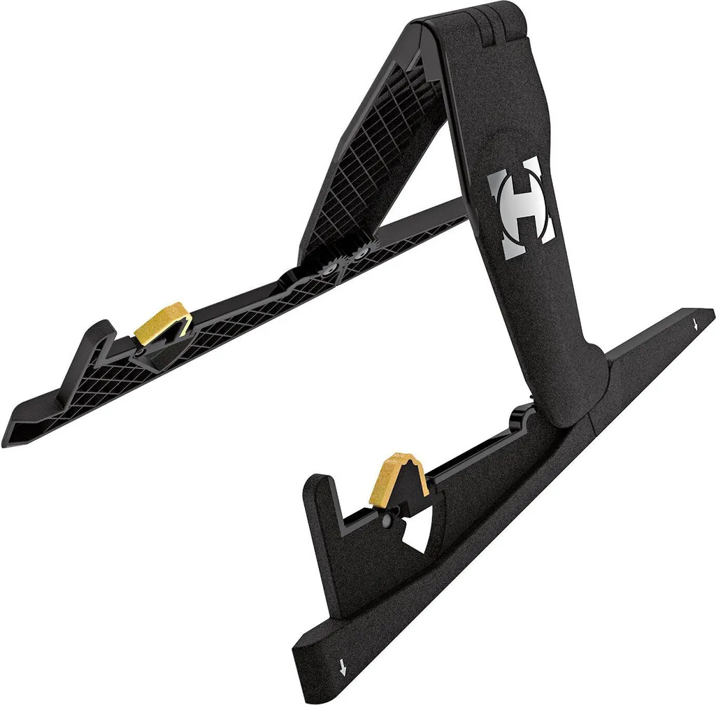 Stand de guitare universel Hercules GS200B ultra léger et robuste noir
