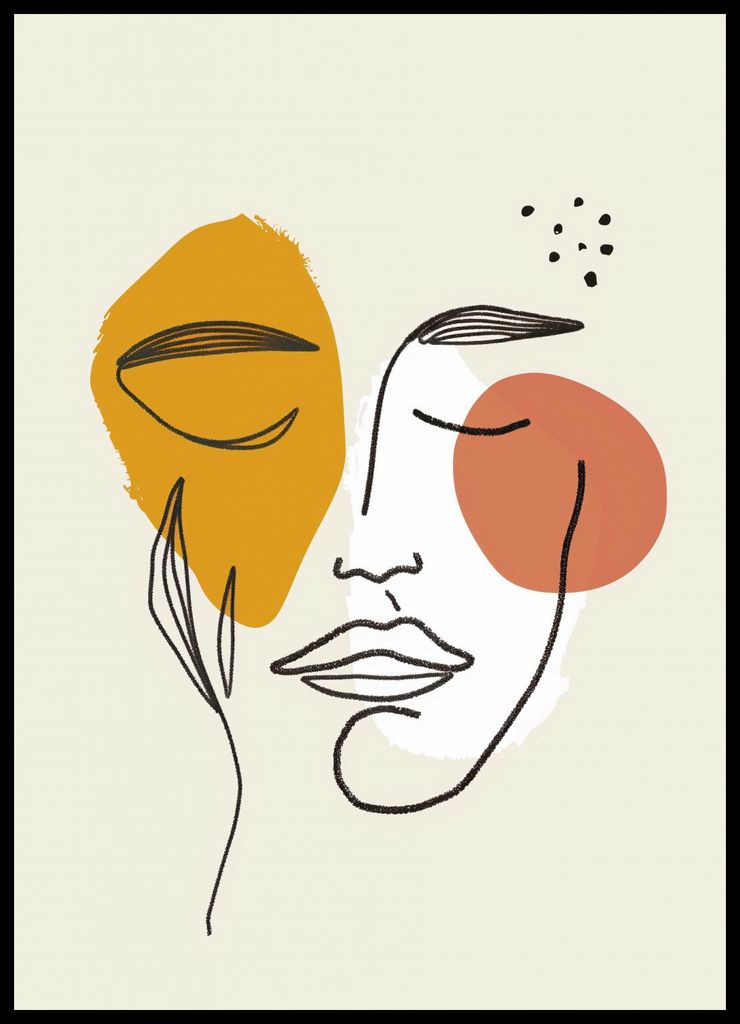Plakat 50x70cm Flüstern des Raums