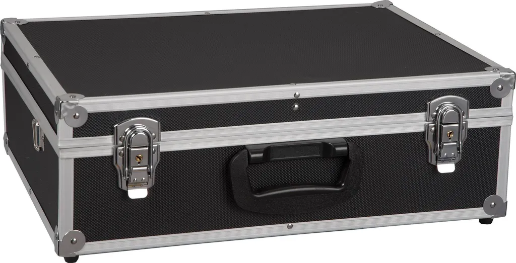Coffret à outils ALUTEC noir 44cm idéal pour rangement et transport