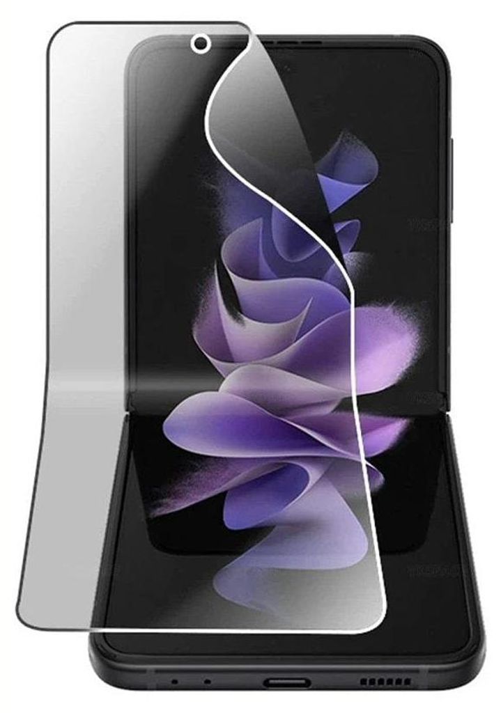 Sichtschutz für Samsung Z Flip 7 FE Innendisplay – Anti-Peeping Anti-Spy-Schutzfolie aus weichem Hydrogel