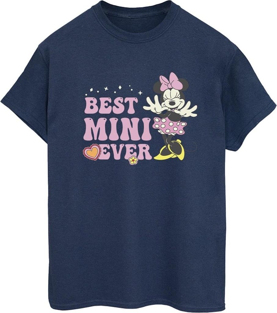 Disney - "Best Mini Ever" T-Shirt für Damen BI38883 (M) (Marineblau)