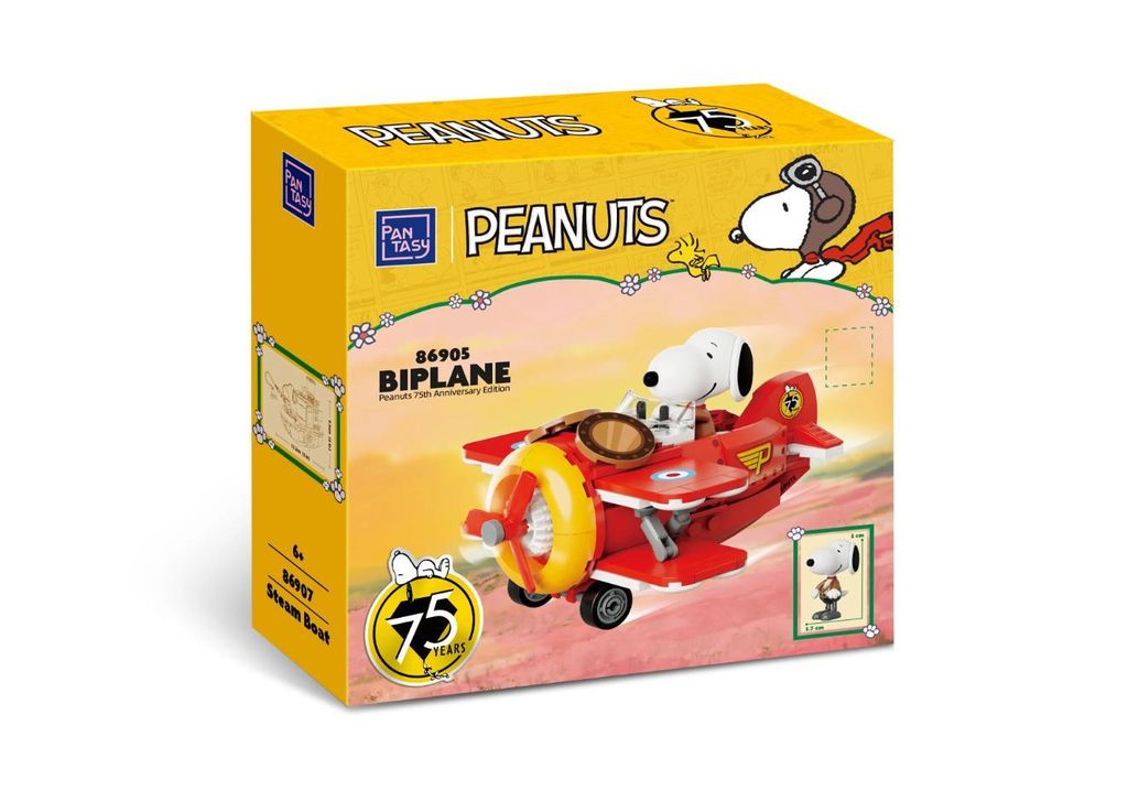 Jeux de construction Pantasy - Biplan Snoopy Image du produit 