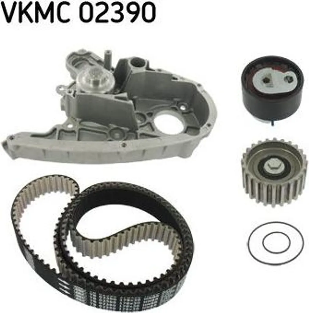 Évitez la panne : Pompe à eau + Kit de Courroie SKF VKMC 02390 Ducato