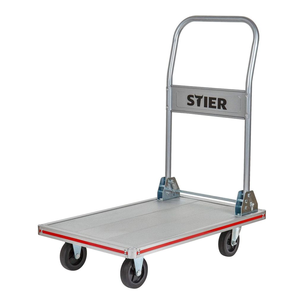 STIER Plattformwagen, Aluminium, Transportwagen, Klappbar, Produktbild 