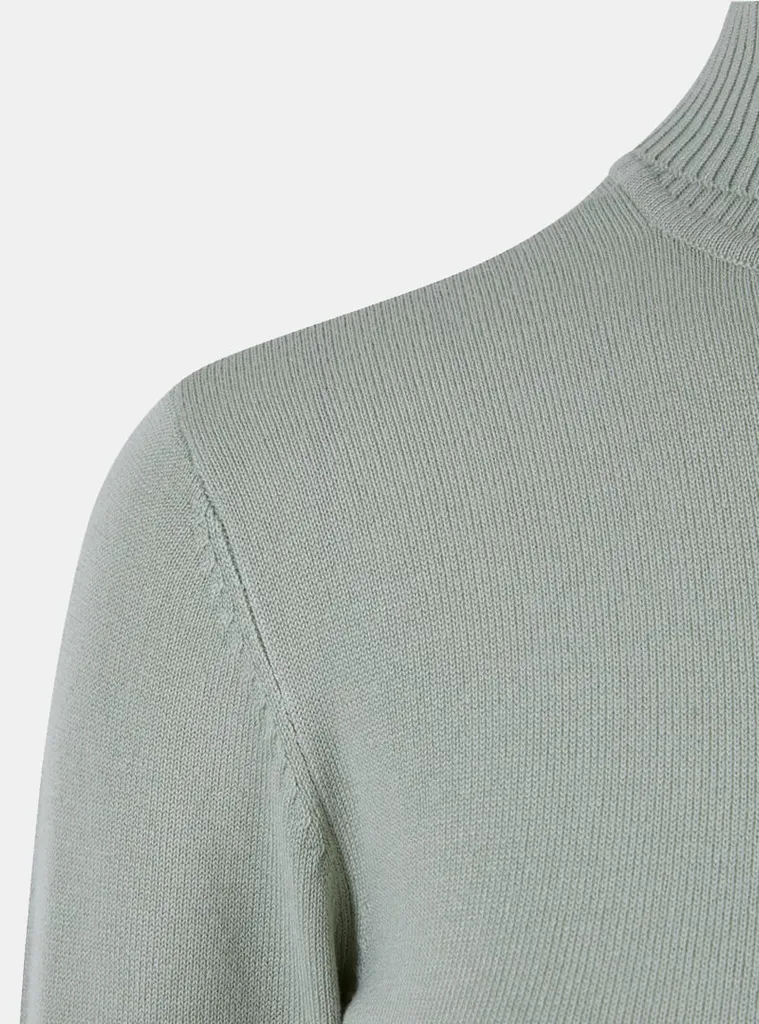 Urban Classics Donna Maglione dolcevita lavorato a maglia softsalvia - XL - 18