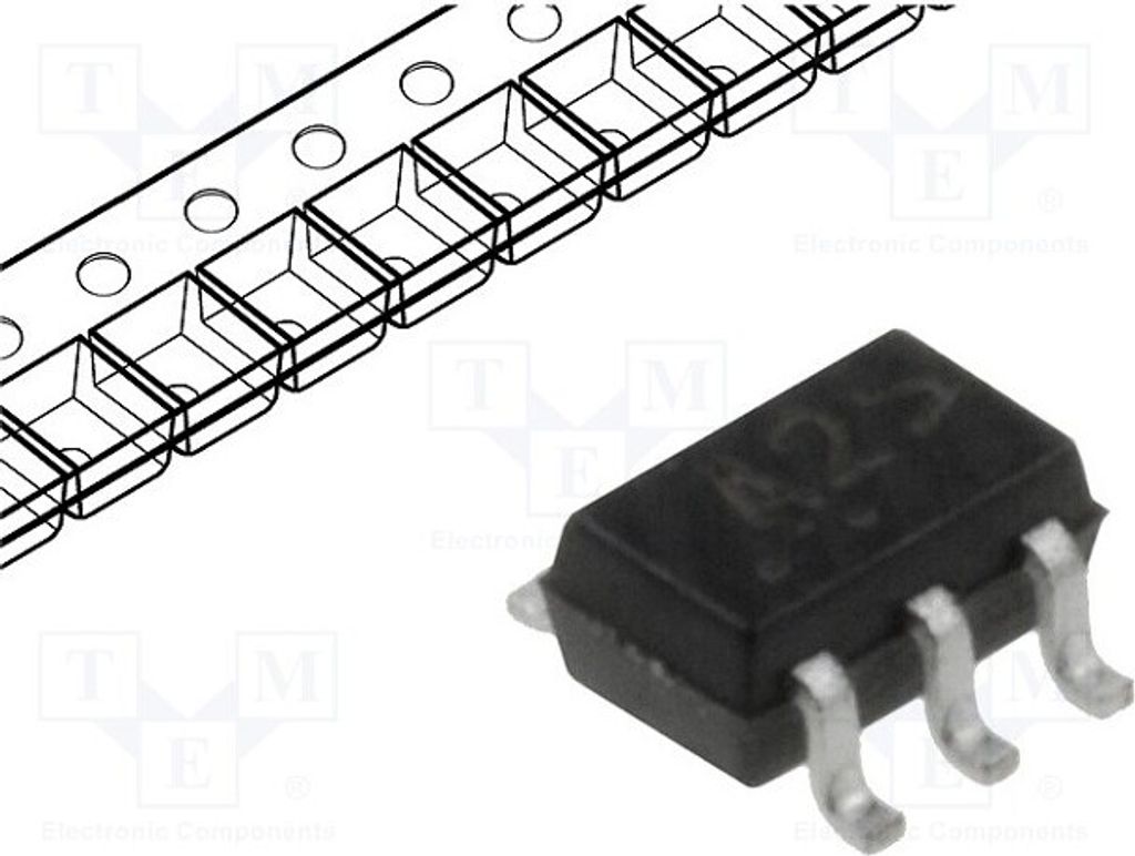 25x Transistor: PNP x2 0,2A 150mW 40V bipolar SOT363 MBT3906DW1T1G PNP SMD-Transis