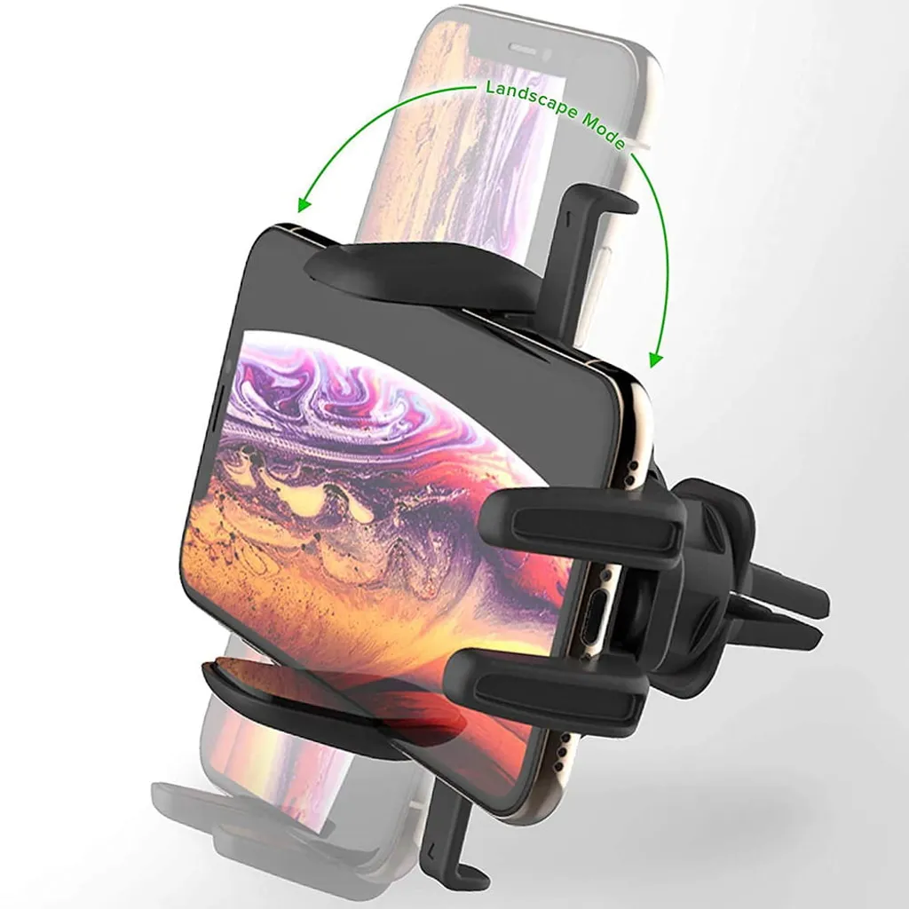 Support Smartphone Voiture pour Grille d'Aération avec Fixation Rapide - 13