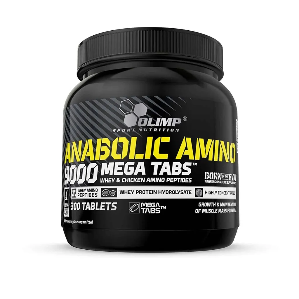 Anabolic Amino 9000 Mega Tabs 300 comprimés - Acides aminés complets - 3