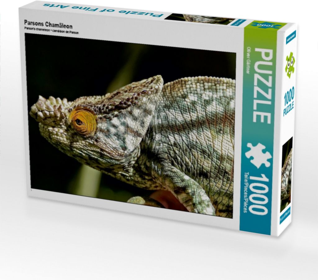 Calvendo Parsons Chamäleon 1000 Teile Puzzle quer 640x480mm, Gärtner Oliver; 7425206