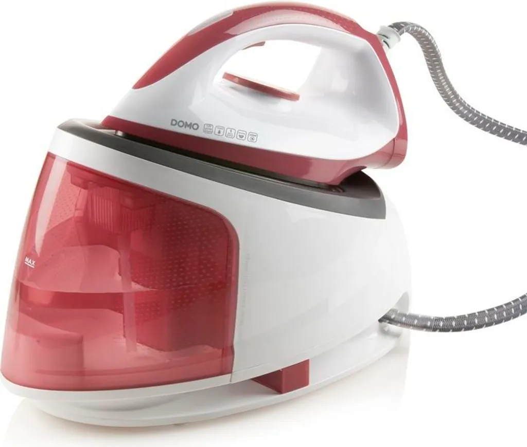 Fer à vapeur DOMO DO7114S 2200 W contre les plis rebelles et le tartre