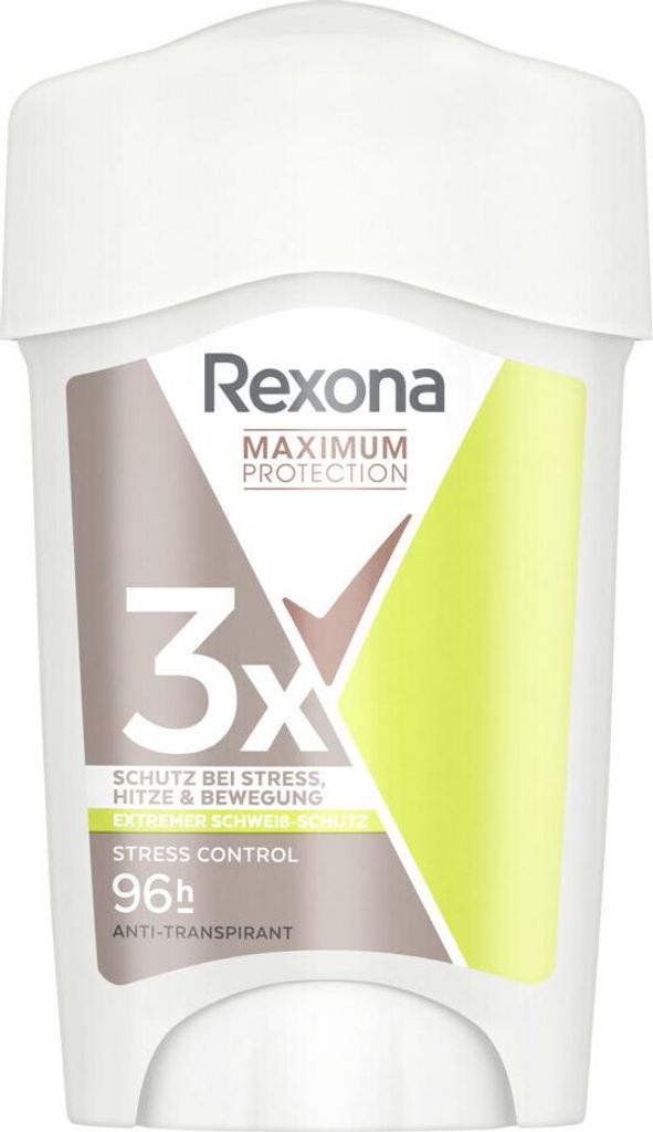 Rexona - Deodorant Stick - Maximum Protection Stress Control Dry - Gegen Stressschweiß - 45 ml - 1 Stück