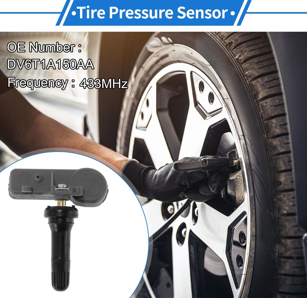 Reifendrucksensor TPMS Sensor 433MHz Nr DV6T1A150AA Für Ford Escape C520 2012-2017