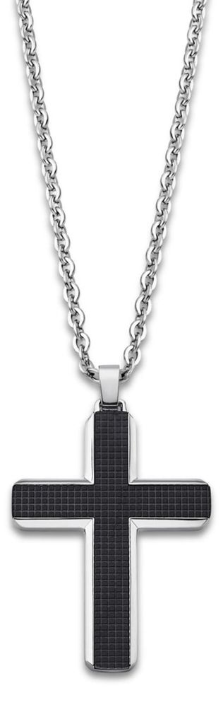 Lotus  LS1986-1-1 Herren Collier Kreuz Edelstahl Silber 50 Produktbild 
