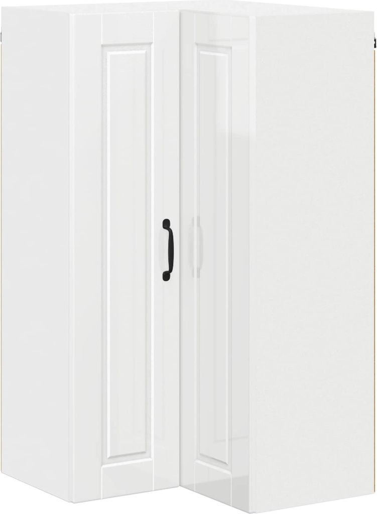Küchenschrank Hochglanz Weiß 57 x 57 x 100 cm Holzwerkstoff