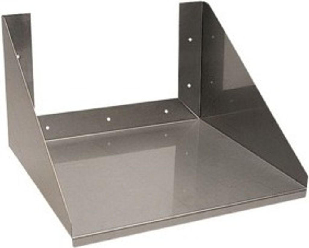 CHEFGASTRO Wandregal für Mikrowelle 3200 W (CC345) BxTxH 585x540x300 mm
