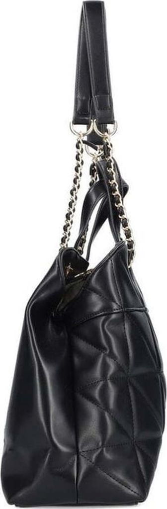 Rieker Damen Henkeltasche gesteppt Handtasche Kette H1610, Farbe:Schwarz