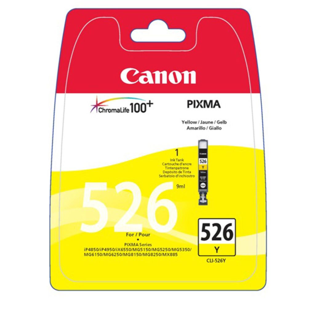 Canon CLI-526Y - Gelb - Original - Blister CLI526Y Yellow Produktbild 