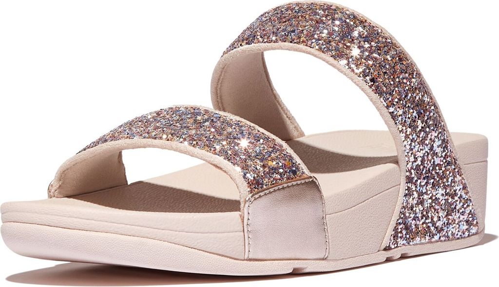 FITFLOP FitFlop Lulu Multi-Tonal Glitter Slides ROSE 39 Produktbild 
