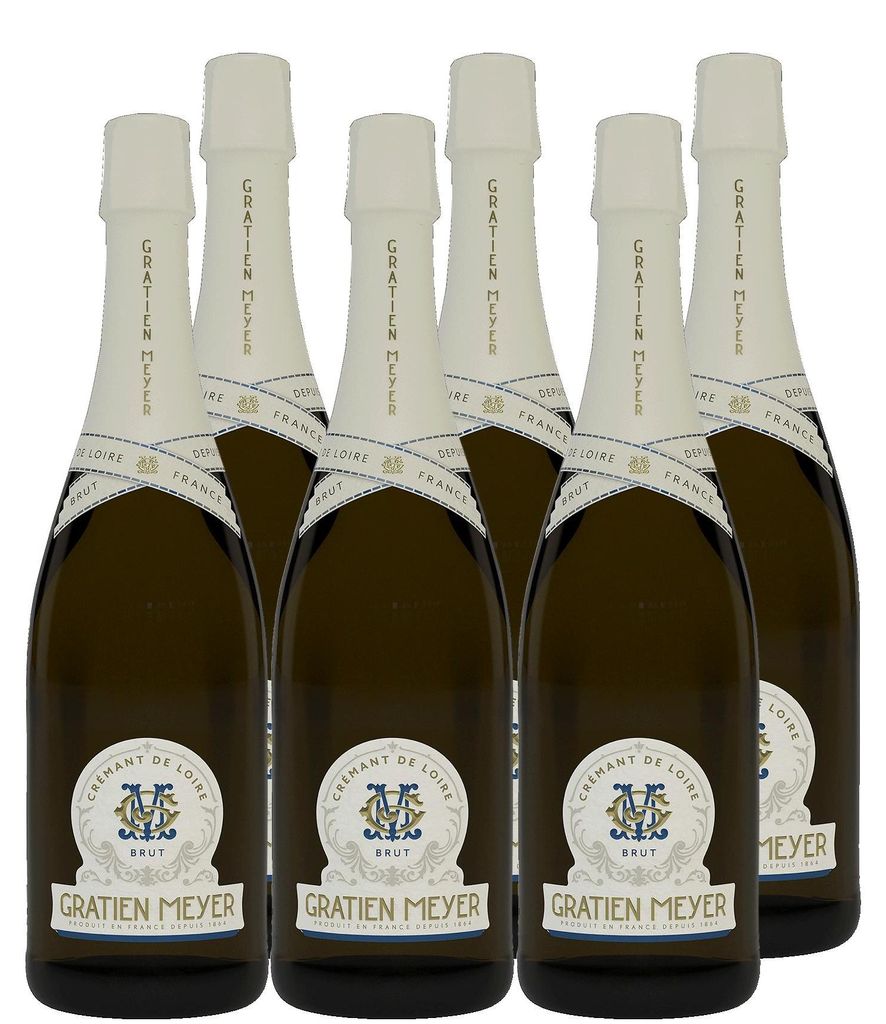 6x Gratien & Meyer Crémant de Loire A.O.C. Brut Produktbild 