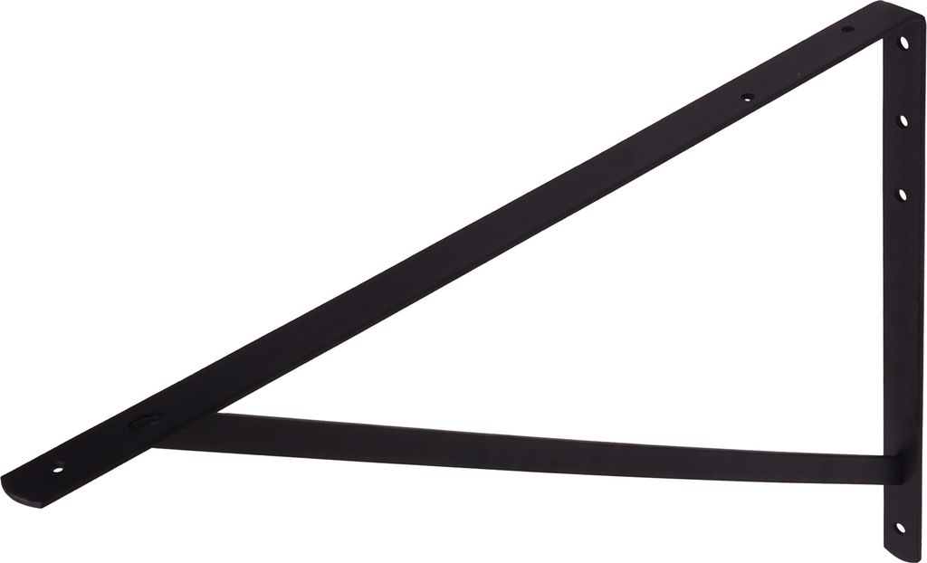 Support d'étagère noir métal 400 x 600 mm - Par pièce Image du produit 