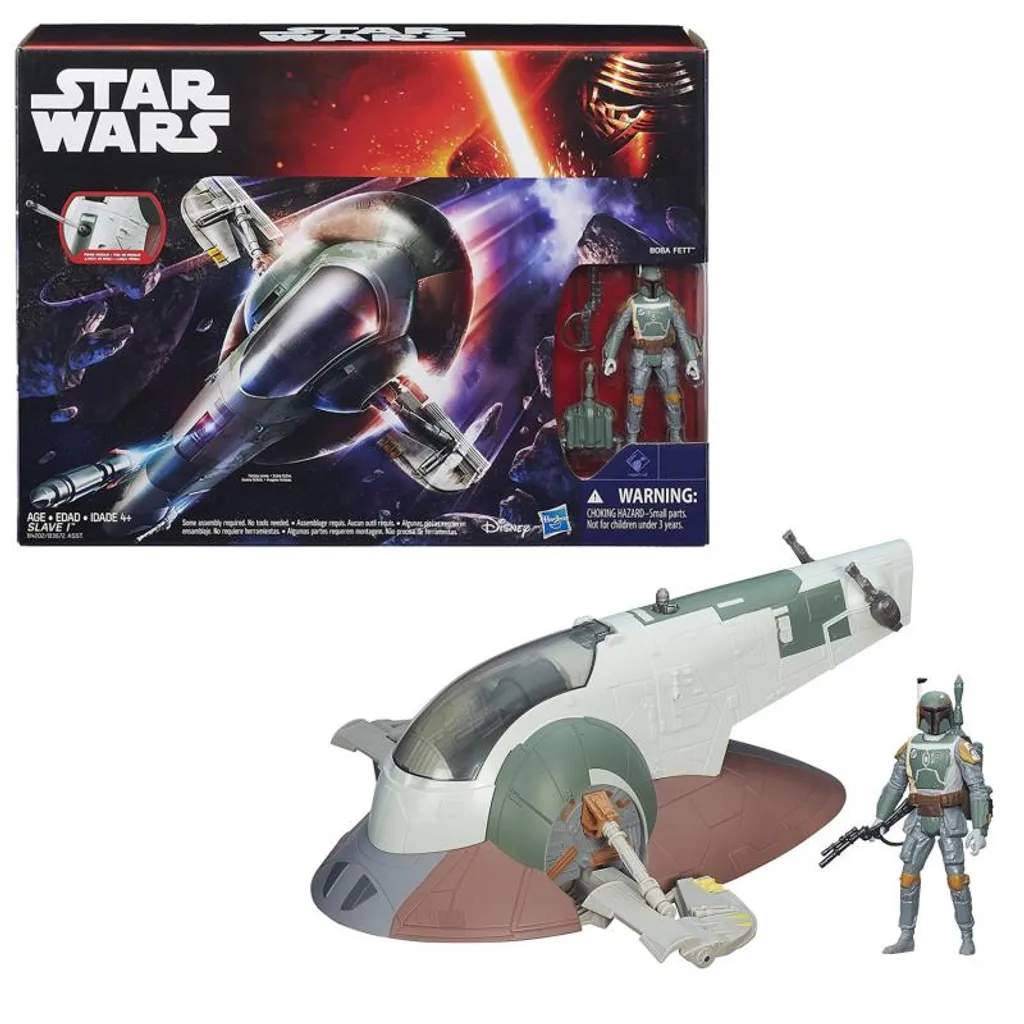 Cadeau Star Wars Figurine Finn et Desert Landspeeder pour Enfants Fans