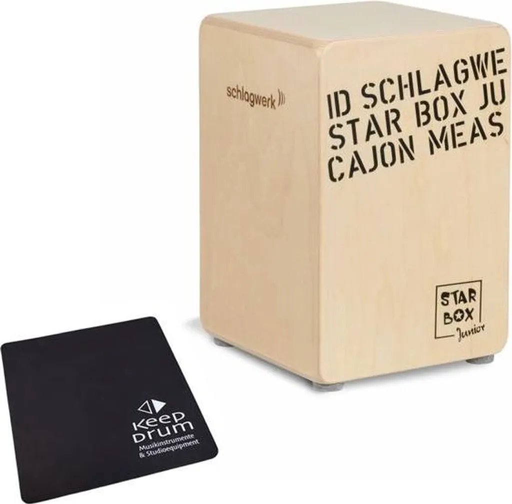 Cajon pour enfants Starbox Schlagwerk CP400 SB avec siège confortable