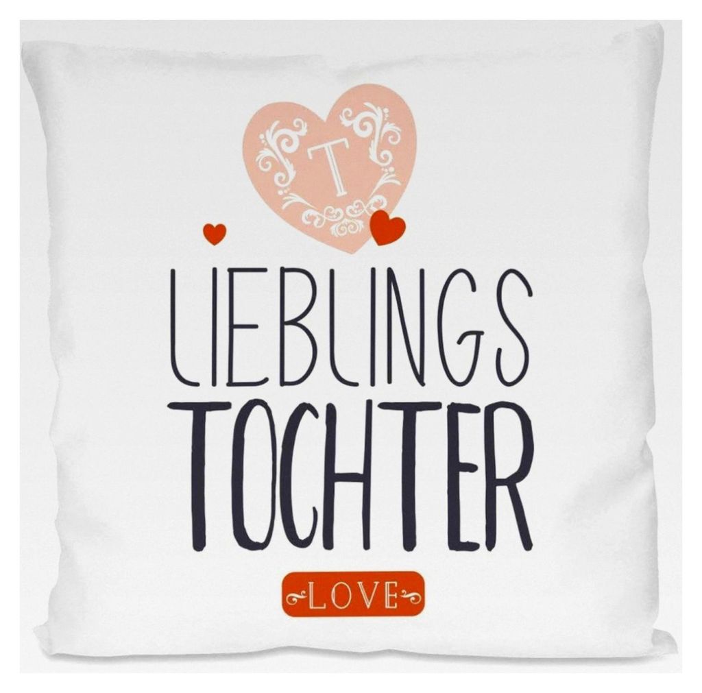Kissen mit Motiv: Lieblingstochter