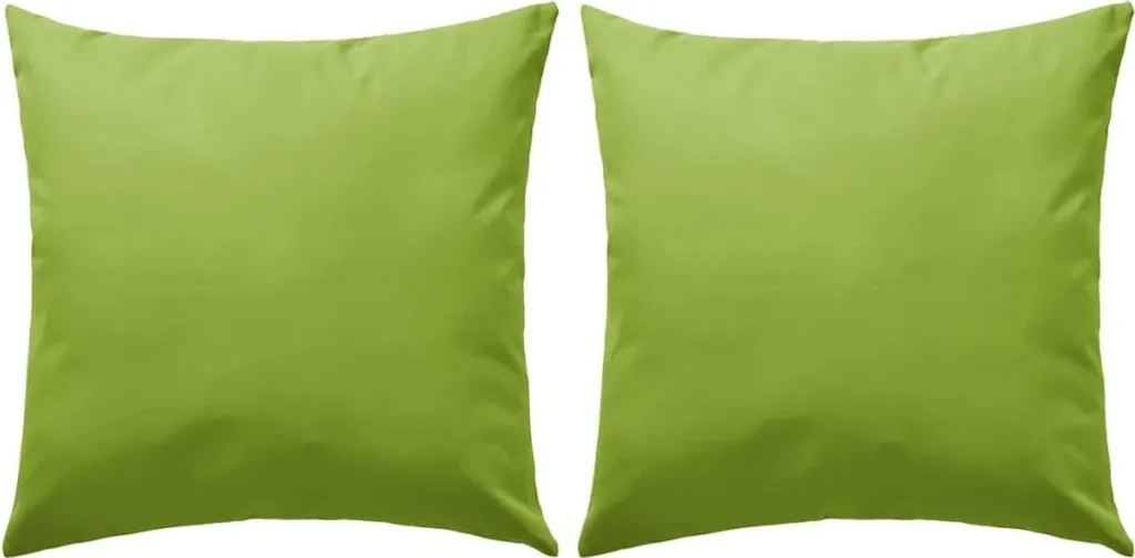 Cuscini Esterno 45x45 Verde Mela (2pz) | Design Idrorepellente Living