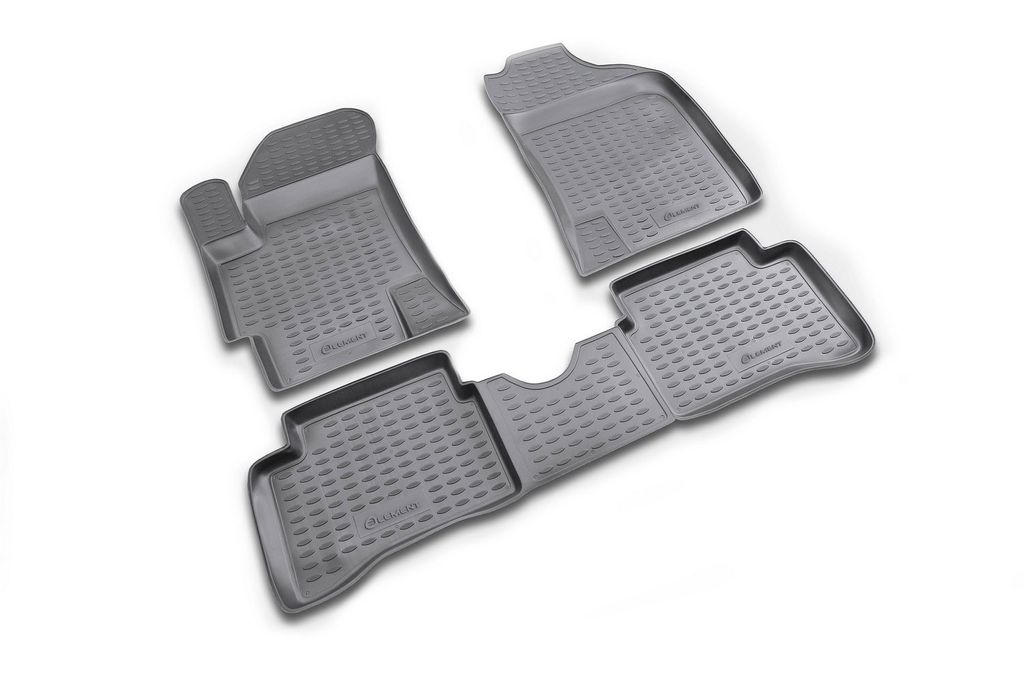 Gumowe dywaniki samochodowe Kia Rio 2005-2011 Zdjęcie produktu 