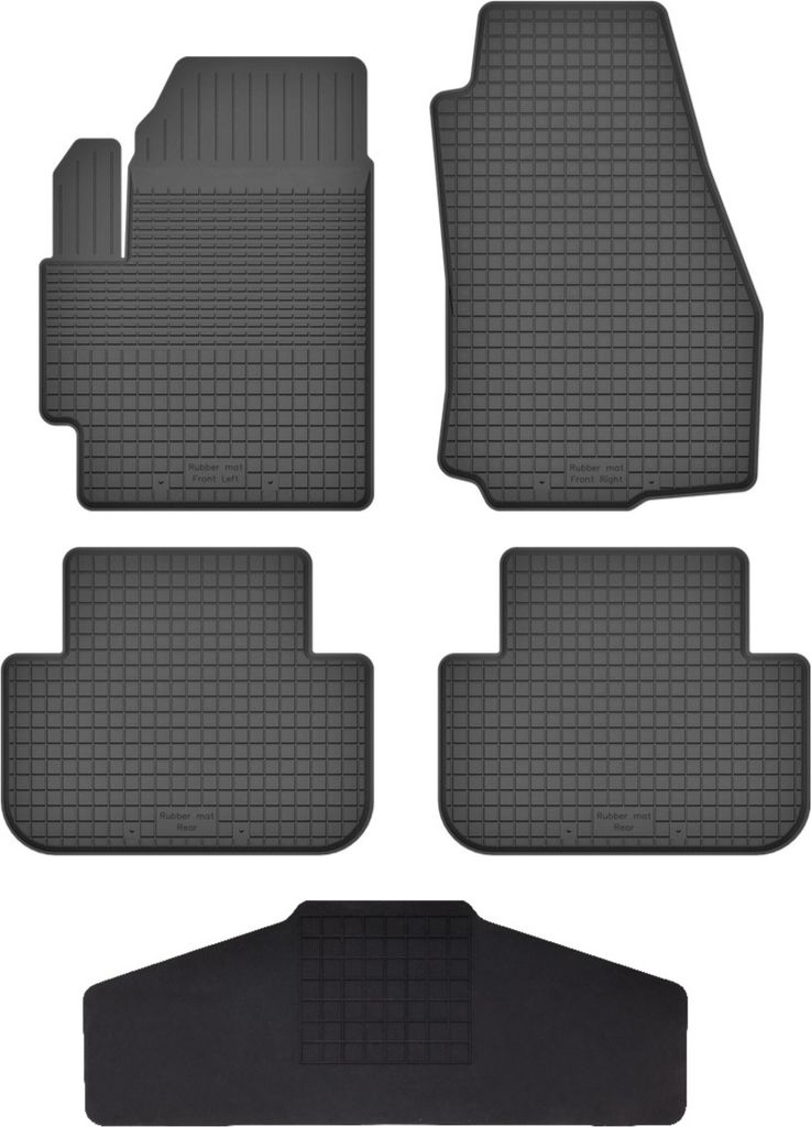 Gummi Fußmatten Set Für: Mazda 5 I (2005-2010) Gummimatten Produktbild 