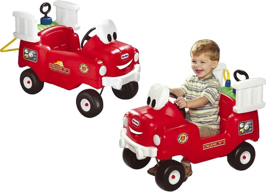 Camion de pompier avec lance à eau Little Tikes Fire Brigade interactive - 15