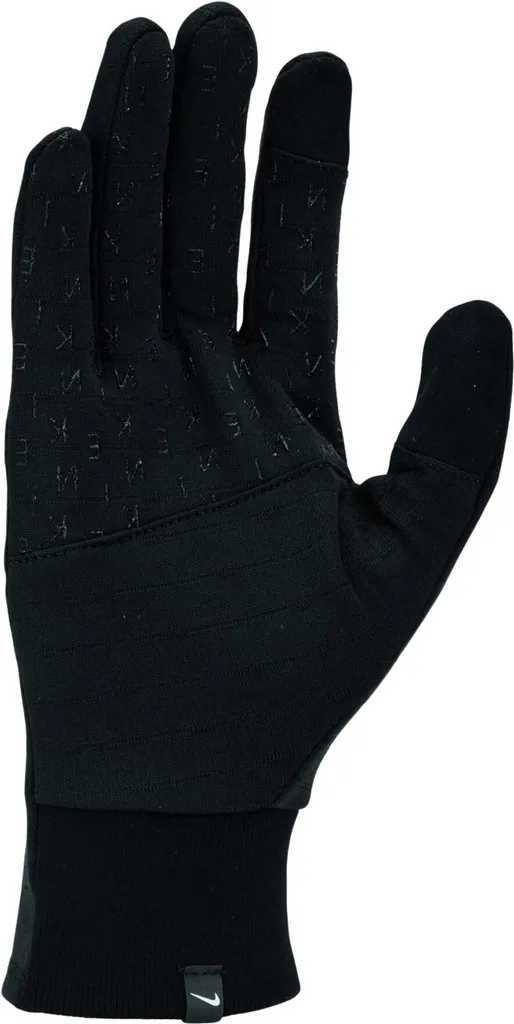 Nike Running Gloves Sphere 4.0 XL - Nero/Argento - Guanti Touch 082