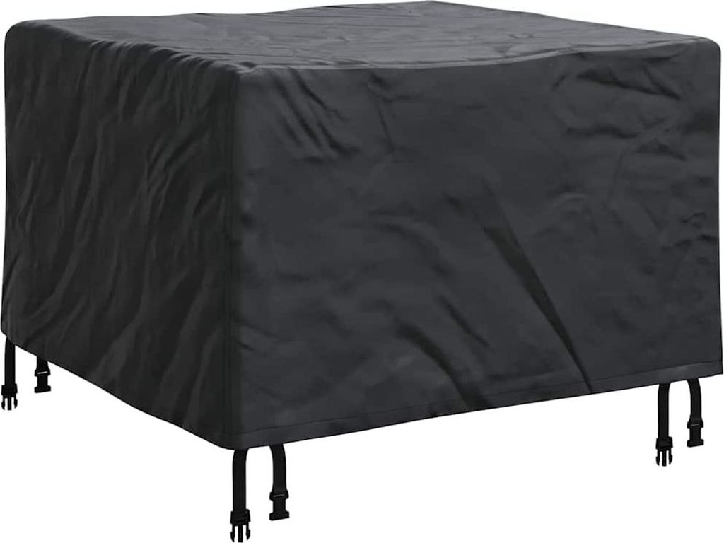 Möbelbezug Uni Schwarz 60 x 60 x 45 cm Stoff