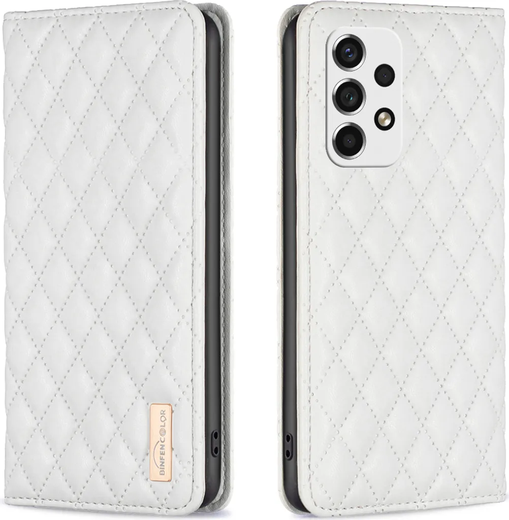 Custodia Samsung Galaxy A53 5G Bianco: Elegante Cover Libro in Pelle