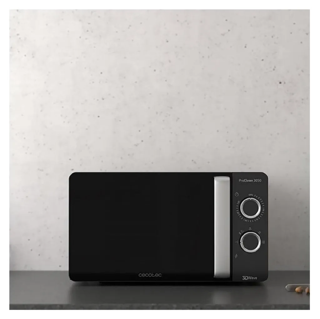 Petit Micro-ondes Pose Libre Cecotec ProClean 3050 Design Argent 20L - 16