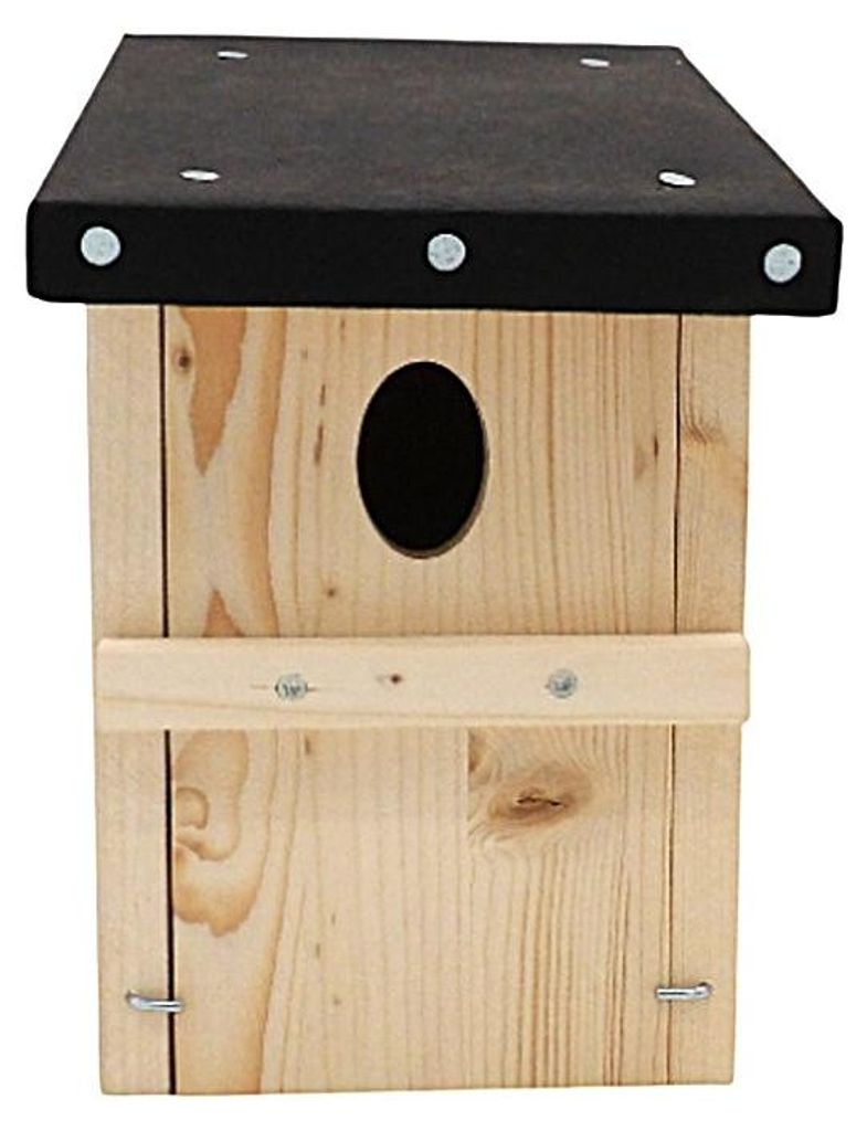 Nistkasten "Gartenrotschwanz" 48 / 32 mm fertig montiert Produktbild 