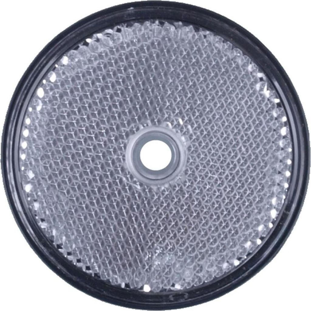 Rückstrahler weiß(Vorne) Ø 60mm Produktbild 