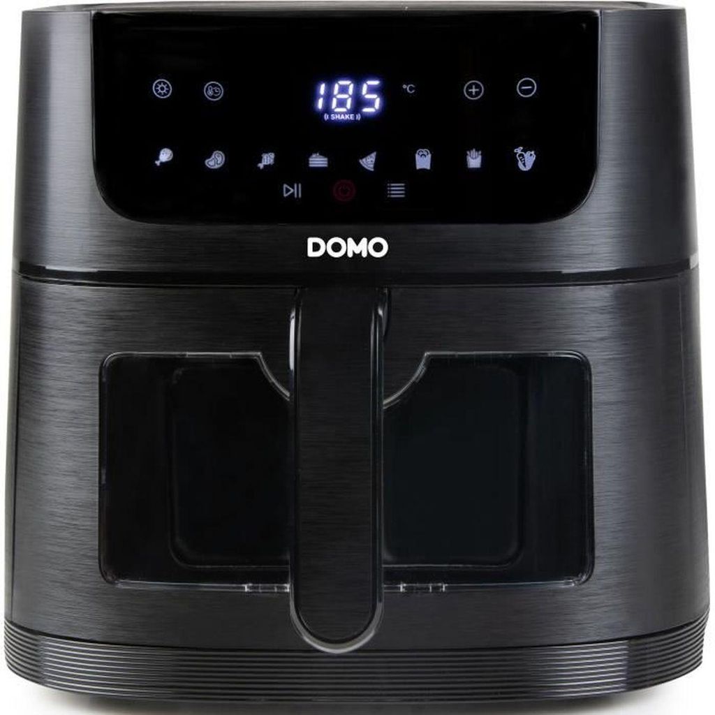 Friggitrice senza olio 1,5 kg 1500 w nera Domo DO540FR Immagine del prodotto 