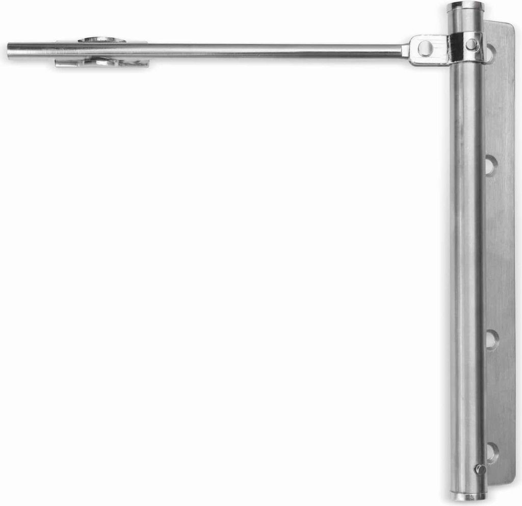 Ferme-porte à barres Aspect inox Image du produit 