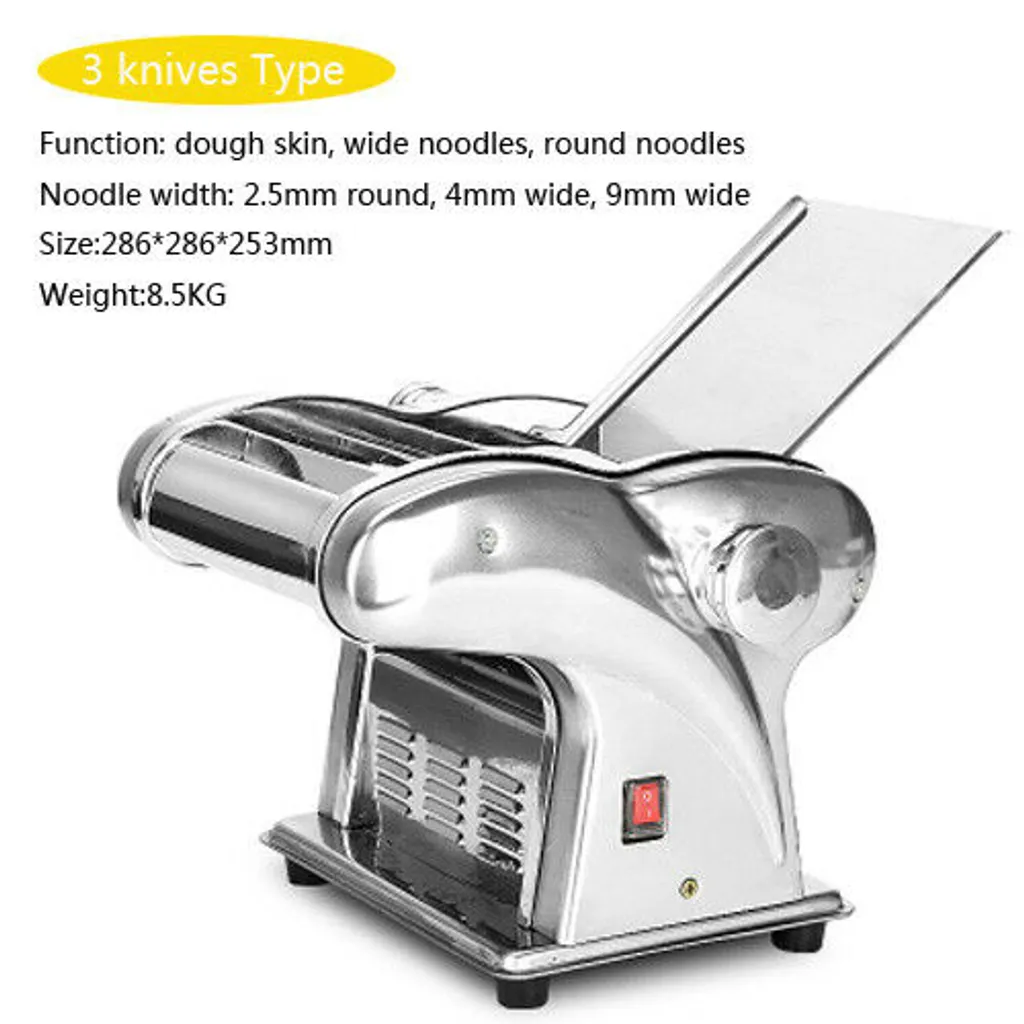 Machine à pâtes inox automatique 3 couteaux pour pâtes fraîches - 2